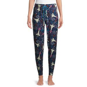 Briefly Stated Ladies Jogger Sleep Pants Hey There Size M